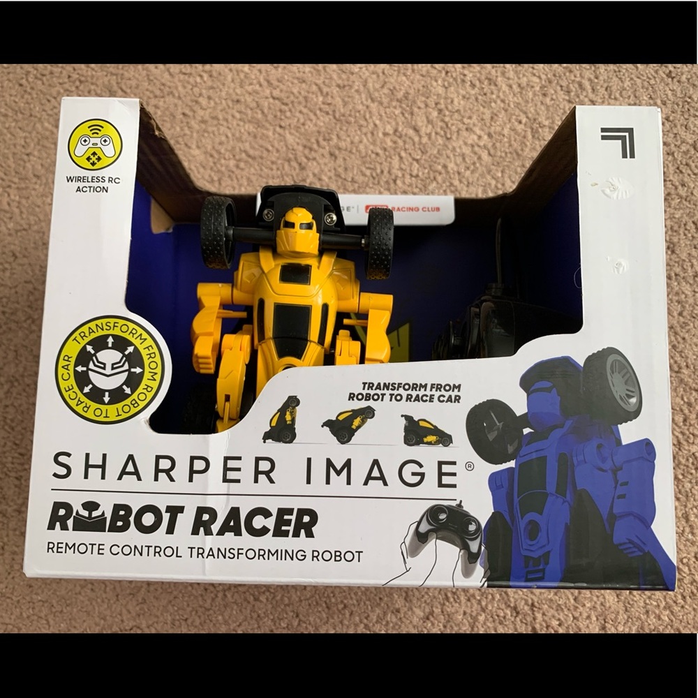 Wireless Remote Control Transforming Robot Racer - Picture 6 of 12